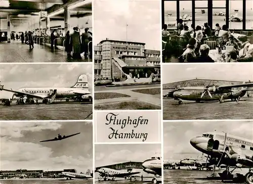 AK / Ansichtskarte  Flughafen_Airport_Aeroporto Hamburg Flughafen_Airport