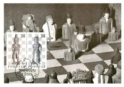 AK / Ansichtskarte  Schach_Chess_Echecs Utgavudacin  