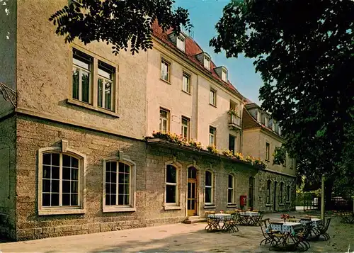 AK / Ansichtskarte  Heidingsfeld_Wuerzburg Hotel Fischzucht Freiterrasse 