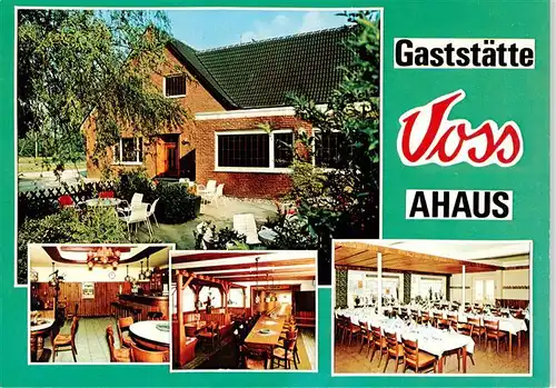AK / Ansichtskarte 73894511 Ahaus_NRW Gaststaette Voss Gastraeume 