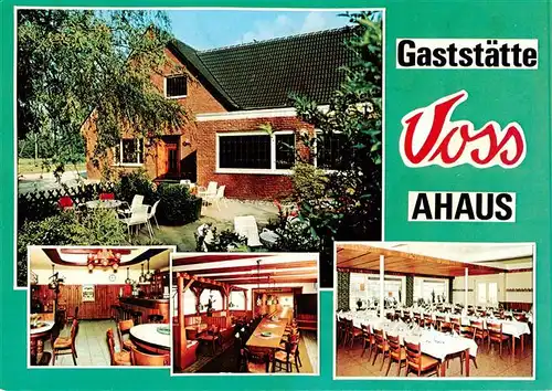 AK / Ansichtskarte 73894512 Ahaus_NRW Gaststaette Voss Gastraeume 