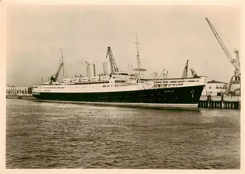 AK / Ansichtskarte 73894644 Dampfer_Oceanliner MS Berlin 19100 BRT Norddeutscher LLOYD Bremen 