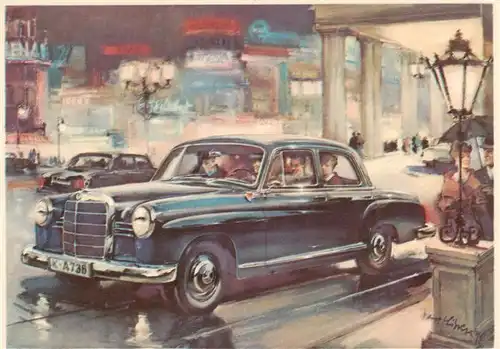 AK / Ansichtskarte  Mercedes-Benz 190  