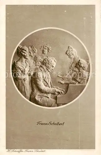 AK / Ansichtskarte 73894782 Schubert_Franz H. Schaeffer 