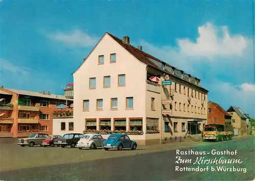 AK / Ansichtskarte  Rottendorf_Wuerzburg_Unterfranken Rasthaus Gasthof Zum Kirschbaum 