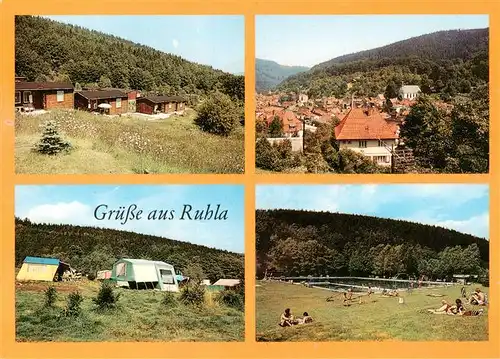 AK / Ansichtskarte  Ruhla Erholungszentrum Alte Ruhl uebersicht Campingplatz Freibad Ruhla