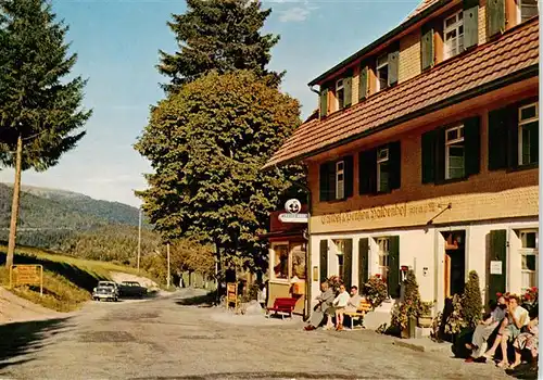 AK / Ansichtskarte  Schoenau_Schwarzwald Gasthaus Pension Haldenhof Schoenau Schwarzwald