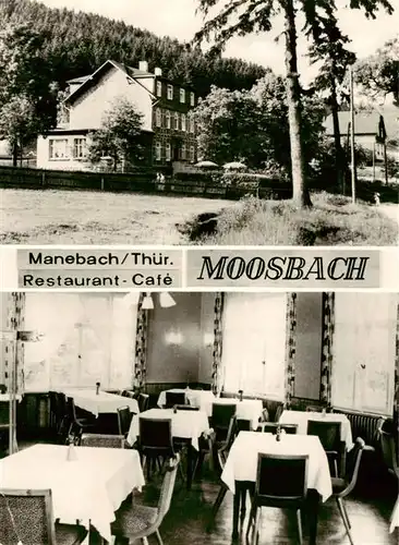 AK / Ansichtskarte  Manebach Restaurant Cafe Moosbach Manebach
