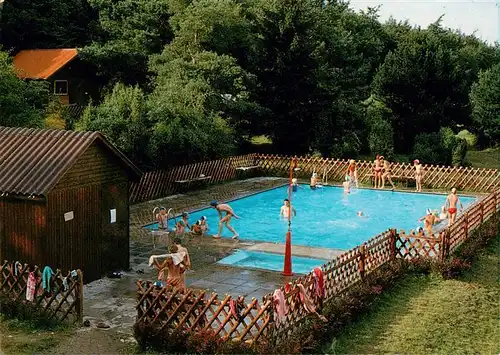 AK / Ansichtskarte  Rosdorf_Goettingen Waldlager Stolle Freibad Rosdorf Goettingen