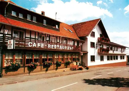 AK / Ansichtskarte  Lichtenfels_Hessen Cafe Restaurant Zur Igelstadt Lichtenfels Hessen