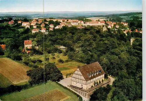 AK / Ansichtskarte 73895007 Tecklenburg Jugendherberge Fliegeraufnahme Tecklenburg