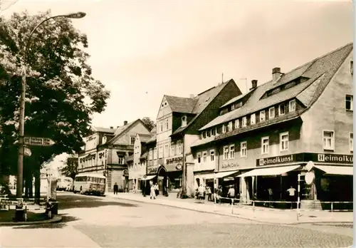 AK / Ansichtskarte  Olbernhau_Erzgebirge Ortszentrum Olbernhau Erzgebirge