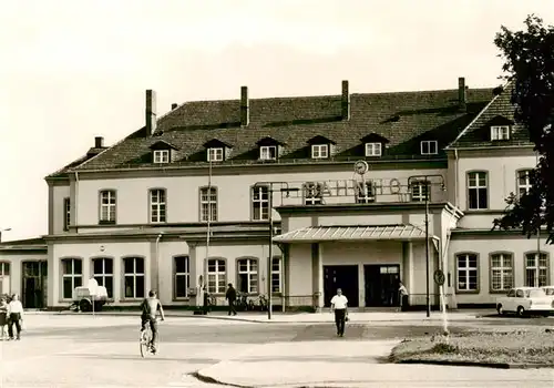 AK / Ansichtskarte  Neubrandenburg Bahnhof Neubrandenburg