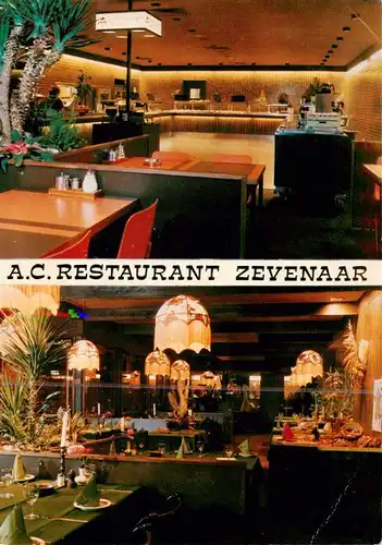 AK / Ansichtskarte 73895113 Zevenaar AC Restaurant Gastraeume Zevenaar