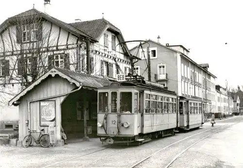 AK / Ansichtskarte  Muenchenstein_BL Strassenbahn 