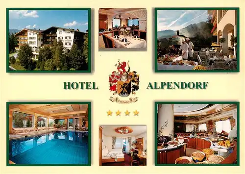 AK / Ansichtskarte 73895134 Sankt_Johann_Pongau Hotel Alpendorf Restaurant Hallenbad Sankt_Johann_Pongau