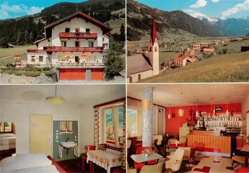 AK / Ansichtskarte 73895141 Hippach_Tirol_AT Café Pension Alpenblick Restaurant Panorama Kirche Alpen 