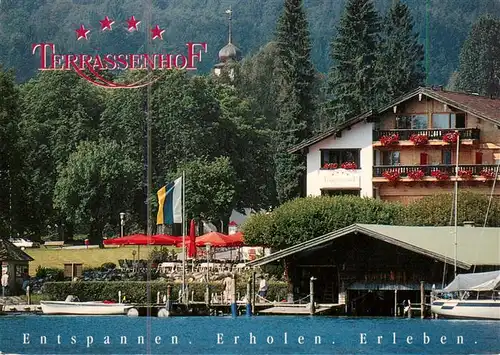 AK / Ansichtskarte  Bad_Wiessee_Tegernsee Hotel Terrassenhof Bad_Wiessee_Tegernsee