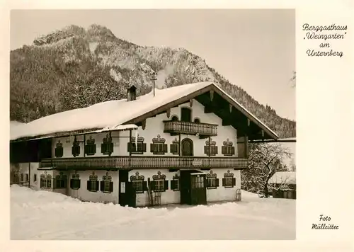 AK / Ansichtskarte  Ruhpolding Fremdenpension Hasslberger Ruhpolding