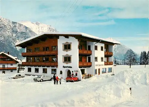 AK / Ansichtskarte  Pertisau_Achensee Hotel Cafe Sportalm Pertisau Achensee