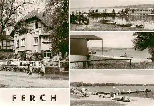 AK / Ansichtskarte 73895222 Ferch Uferpartie am Schwielowsee Bootsanleger Ferch
