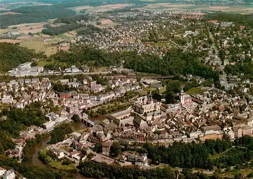 AK / Ansichtskarte  Weilburg Fliegeraufnahme Weilburg