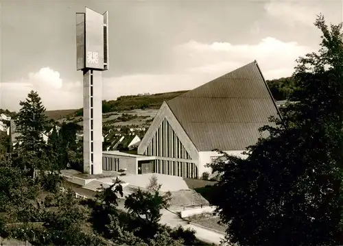 AK / Ansichtskarte  Kuenzelsau Neue Kath Kirche Kuenzelsau