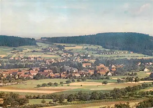 AK / Ansichtskarte 73895302 Ramsthal Panorama mit Eckardsroth Ramsthal