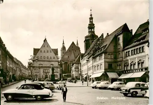 AK / Ansichtskarte  Eisleben Marktplatz Eisleben