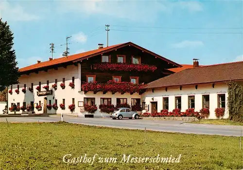 AK / Ansichtskarte  Rottau_Chiemgau Gasthof zum Messerschmied Rottau Chiemgau