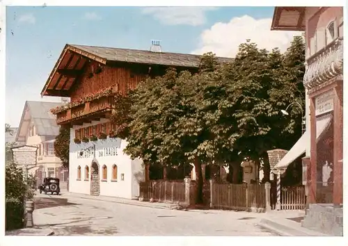 AK / Ansichtskarte 73895370 Oberstdorf Gasthof Traube Oberstdorf