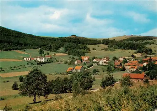 AK / Ansichtskarte  Obernhausen Gasthof Zur Fuldaquelle Obernhausen