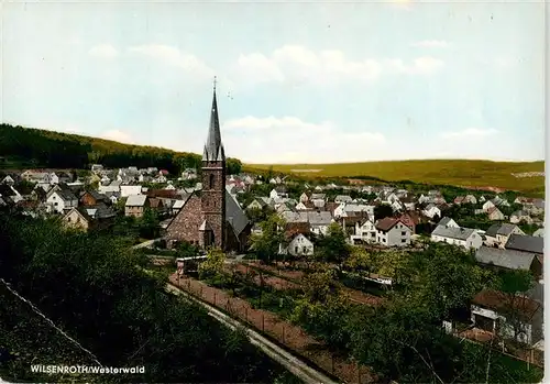 AK / Ansichtskarte 73895389 Wilsenroth_Dornburg Fliegeraufnahme mit Kirche 