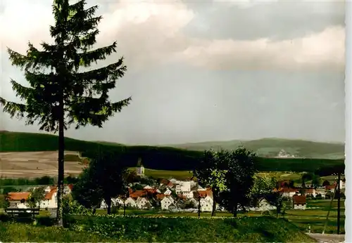 AK / Ansichtskarte 73895397 Moosbach__Oberpfalz Panorama Blick vom Zeller 