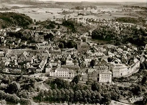 AK / Ansichtskarte  Weilburg Fliegeraufnahme Weilburg