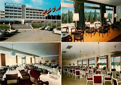 AK / Ansichtskarte  Hahnenklee-Bockswiese_Harz Kurhotel Hahnenklee Gastraeume Hahnenklee-Bockswiese