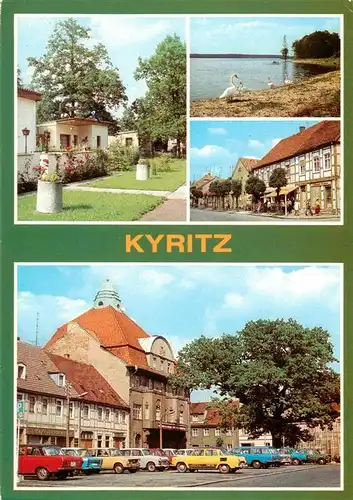 AK / Ansichtskarte 73895512 Kyritz_Brandenburg Bungalow Siedlung Kugelfangberg am Untersee OT Stolpe Dossespeicher Obersee Joh Sebastian Bach Strasse Platz des Friedens Kyritz Brandenburg