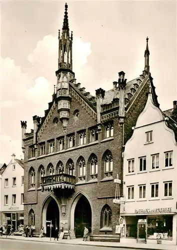 AK / Ansichtskarte  Montabaur_Westerwald Rathaus Montabaur_Westerwald