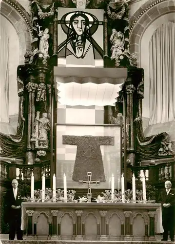 AK / Ansichtskarte 73895537 Trier Wallfahrtskirche zum Heiligen Rock Inneres Trier