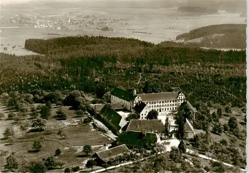 AK / Ansichtskarte  Horb_Neckar Kloster Kirchberg Fliegeraufnahme Horb Neckar