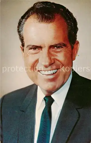 AK / Ansichtskarte 73895569 Persoenlichkeiten Richard M. Nixon USA 