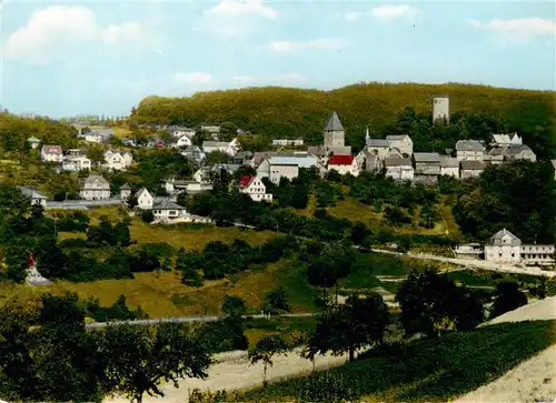 AK / Ansichtskarte  Altweilnau_Alt-Weilnau_Weilrod Ortsansicht mit Kirche 