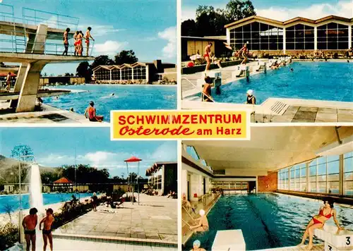 AK / Ansichtskarte  Osterode_Harz Schwimmzentrum Osterode_Harz