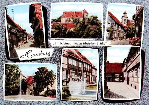 AK / Ansichtskarte 73895609 Hornburg__Wolfenbuettel Motive Altstadt 