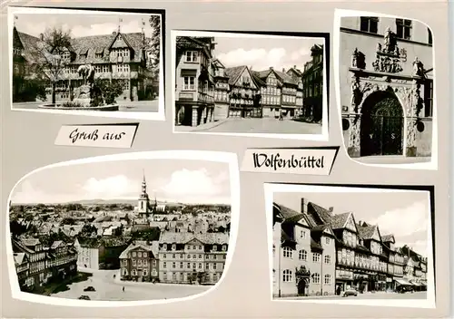 AK / Ansichtskarte  Wolfenbuettel Motive Altstadt Stadtpanorama Wolfenbuettel