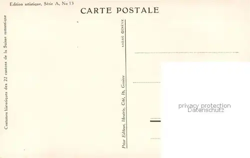 AK / Ansichtskarte  Trachten_Schweiz Unterwald  