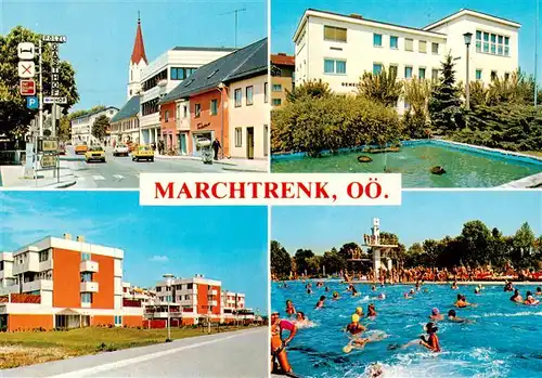 AK / Ansichtskarte 73895757 Marchtrenk Ortspartien Pool Schwimmbad Marchtrenk