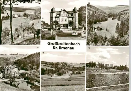 AK / Ansichtskarte 73895770 Grossbreitenbach_Thueringen Grundsbachtal Schulungsheim Hohe Tanne Griebelsmuehle Grossbreitenbach