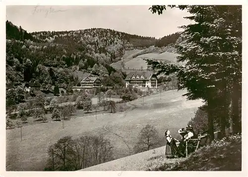 AK / Ansichtskarte 73895776 Glottertal_Schwarzwald Sanatorium Glotterbad 