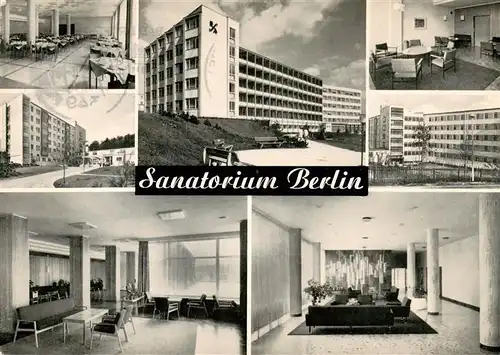 AK / Ansichtskarte 73895786 Bad_Driburg Sanatorium Berlin BfA Teilansichten Bad_Driburg